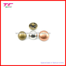 Модная металлическая хвостовиковая кнопка с различным дизайном, размером и цветом